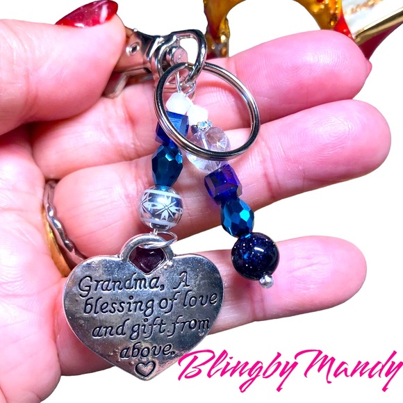 Keychain purse bling for grandma,nanny,nana,grandmother - Picture 1 of 4